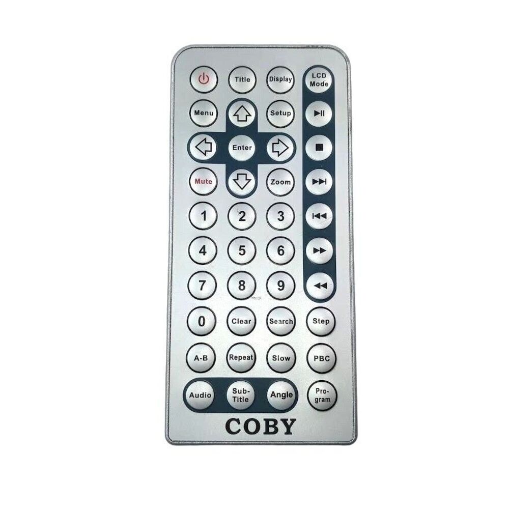 Coby JX-2001D Control Tested Works Genuine OEM